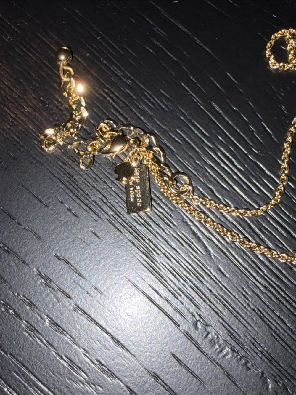 Kate Spade New York Ladybug Pendant Necklace Gold Friendly Insects Adjustable